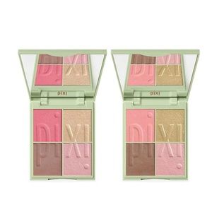 PIXI Eye Effects shadow palette x2. Hazelnut Haze AND Rosette Ray. New NO BOX